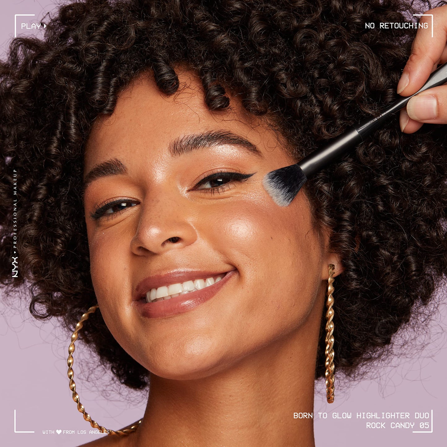 NYX PROFESSIONAL MAKEUP Born To Glow Icy Highlighter Duo - Rock Candy Beauty & Personal Care NYX PROFESSIONAL MAKEUP
