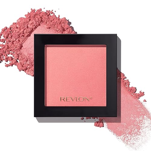 Revlon Powder Blush Face Makeup, High Impact Buildable Color, Lightweight & Smooth Finish, 020 Ravishing Rose, 0.17 oz Beauty & Personal Care REVLON