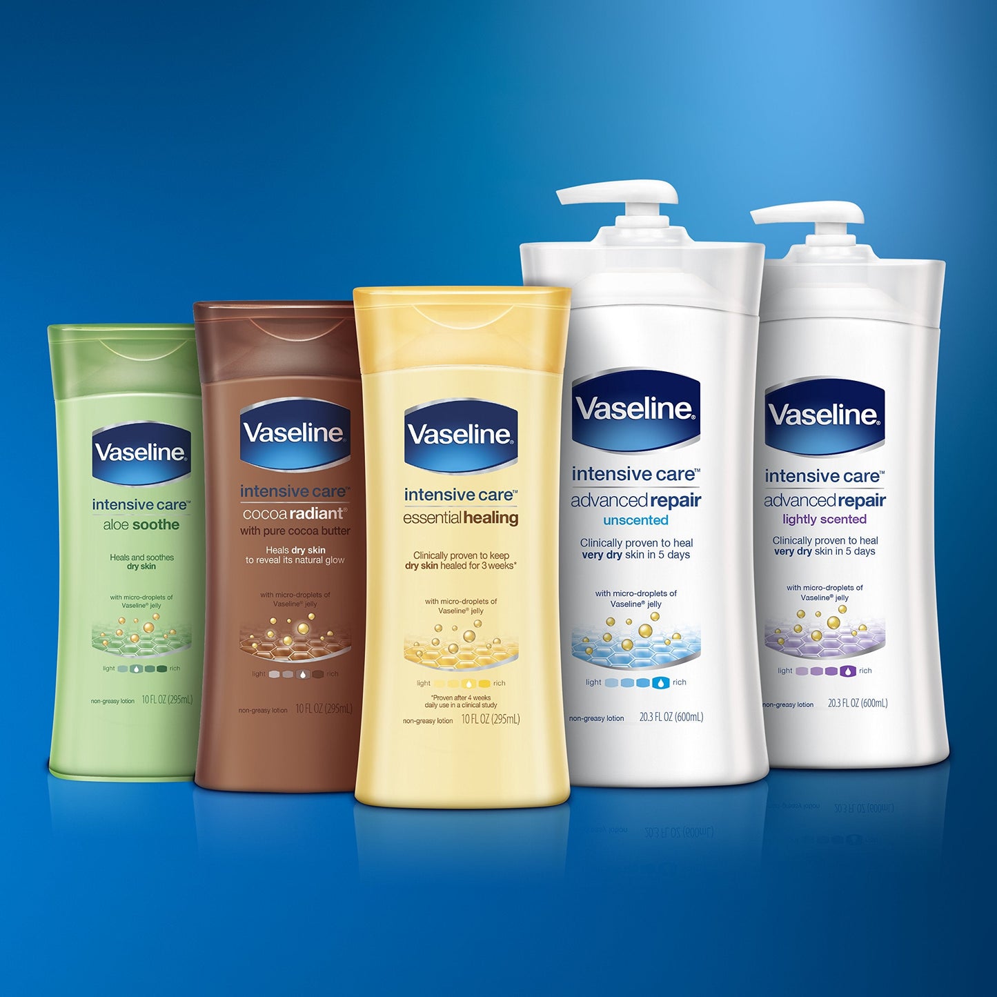 Vaseline Intensive Care Lotion, Aloe Soothe, 20.3 Fl Oz (Pack of 3) Beauty & Personal Care Vaseline