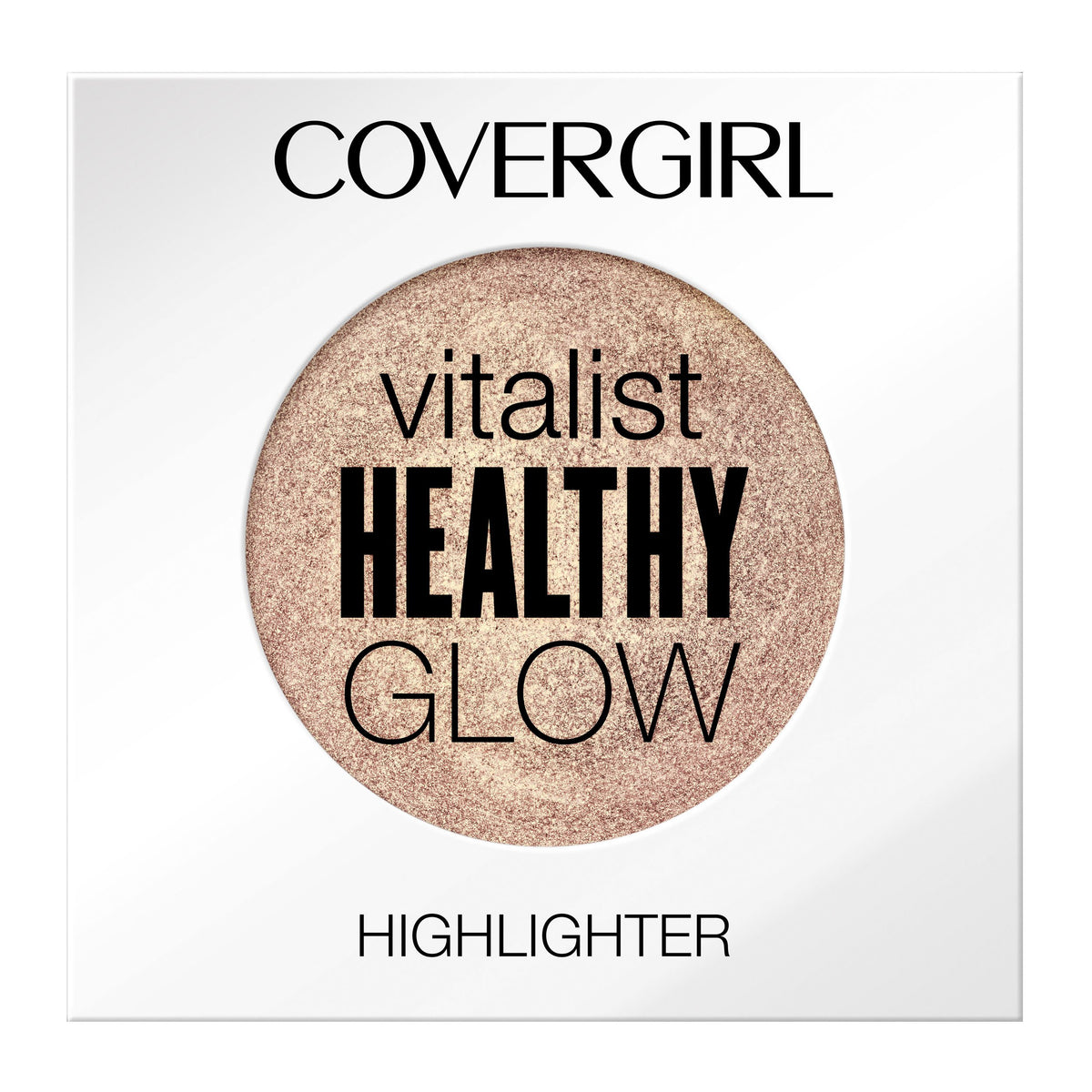 COVERGIRL Vitalist Healthy Glow Highlighter, Sundown, 0.11 Pound (packaging may vary)