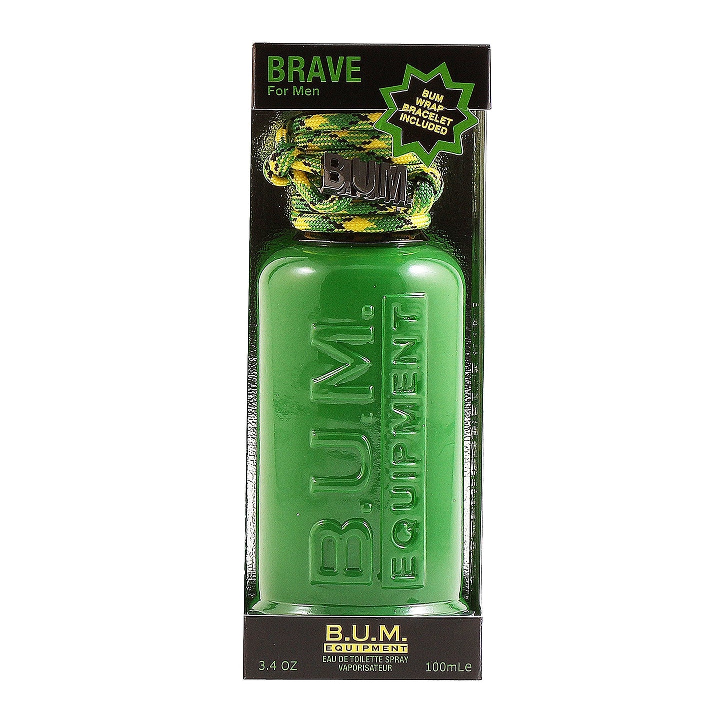 BUM EQUIPMENT Eau de Toilette Spray For Men, Brave, 3.4 Fluid Ounce Beauty & Personal Care BUM EQUIPMENT