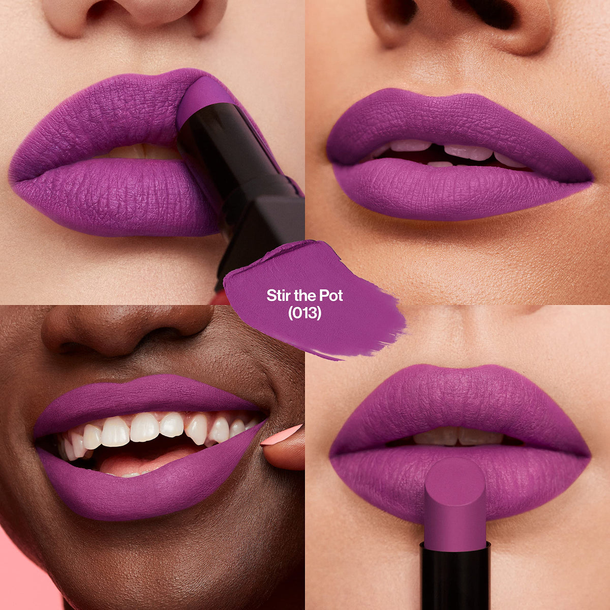 Revlon Lipstick, ColorStay Suede Ink, Built-in Primer, Infused with Vitamin E, Waterproof, Smudge-proof, Matte Color, 013 Stir The Pot, 0.09 oz Beauty & Personal Care REVLON