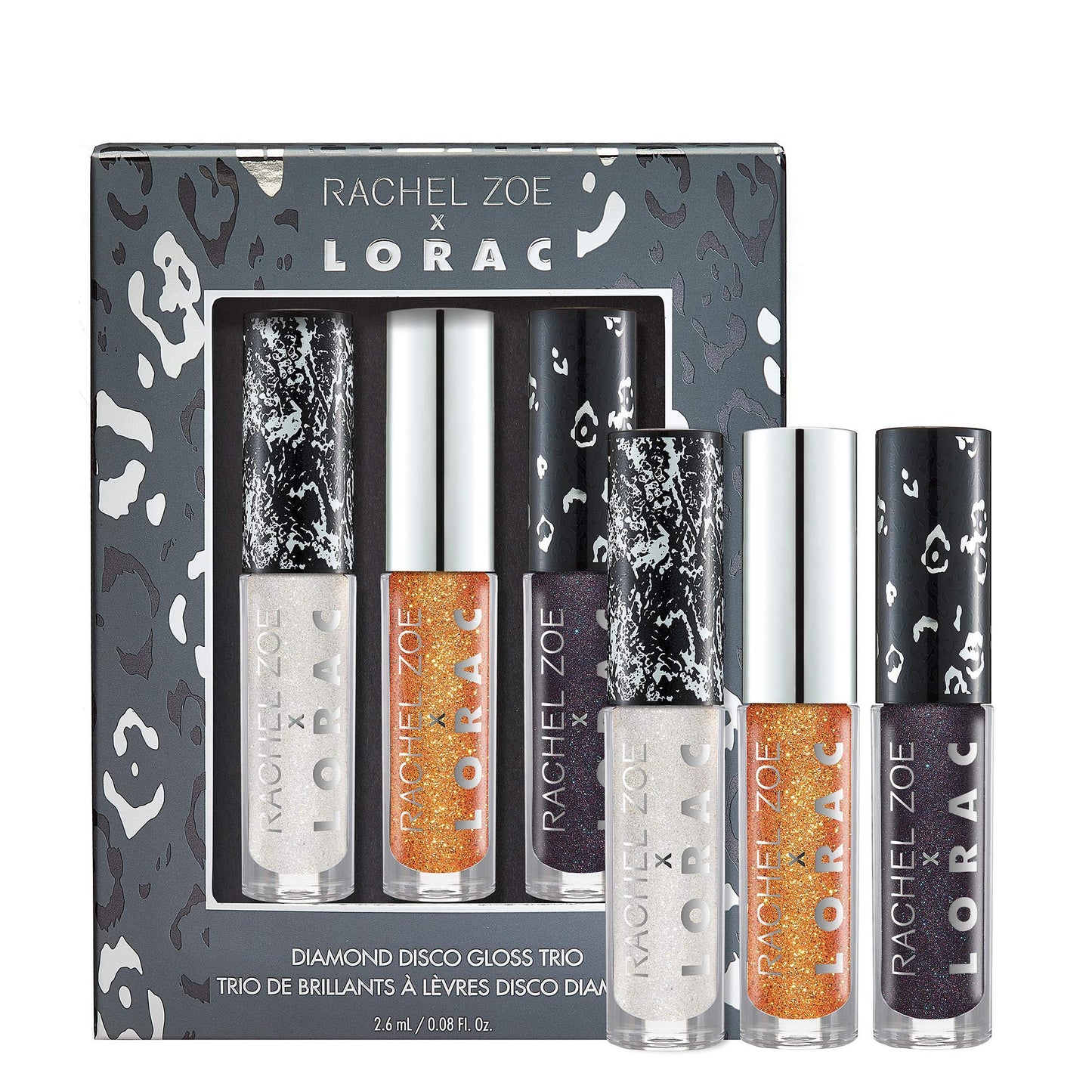 LORAC RACHEL ZOE X LORAC Diamond Disco Gloss Trio Kit,3 count(Pack of 1) Beauty & Personal Care LORAC