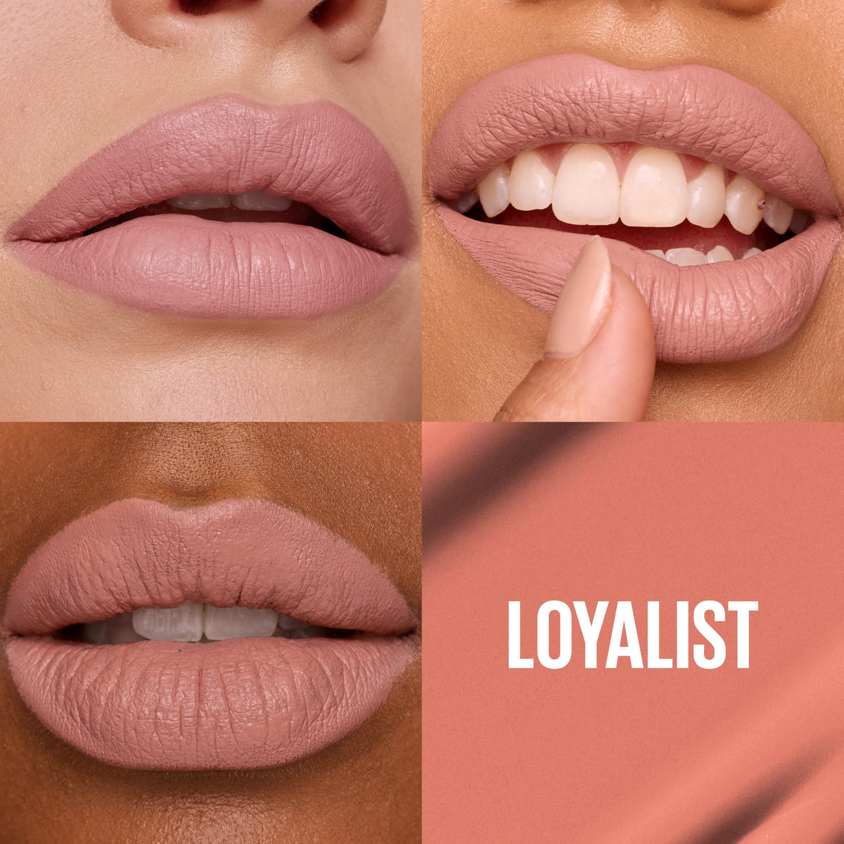 Maybelline Super Stay Matte Ink Liquid Lipstick Makeup, Long Lasting High Impact Color, Up to 16H Wear, Loyalist, Light Pink Beige, 1 Count, Packaging Beauty & Personal Care MAYBELLINE