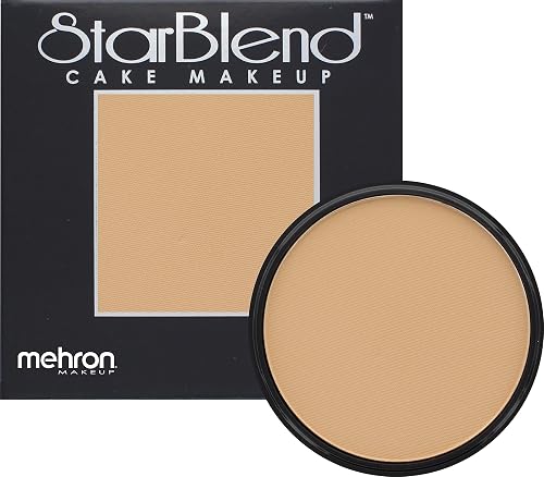 Mehron Makeup StarBlend Cake (2 oz) (Warm Honey) Beauty & Personal Care Mehron