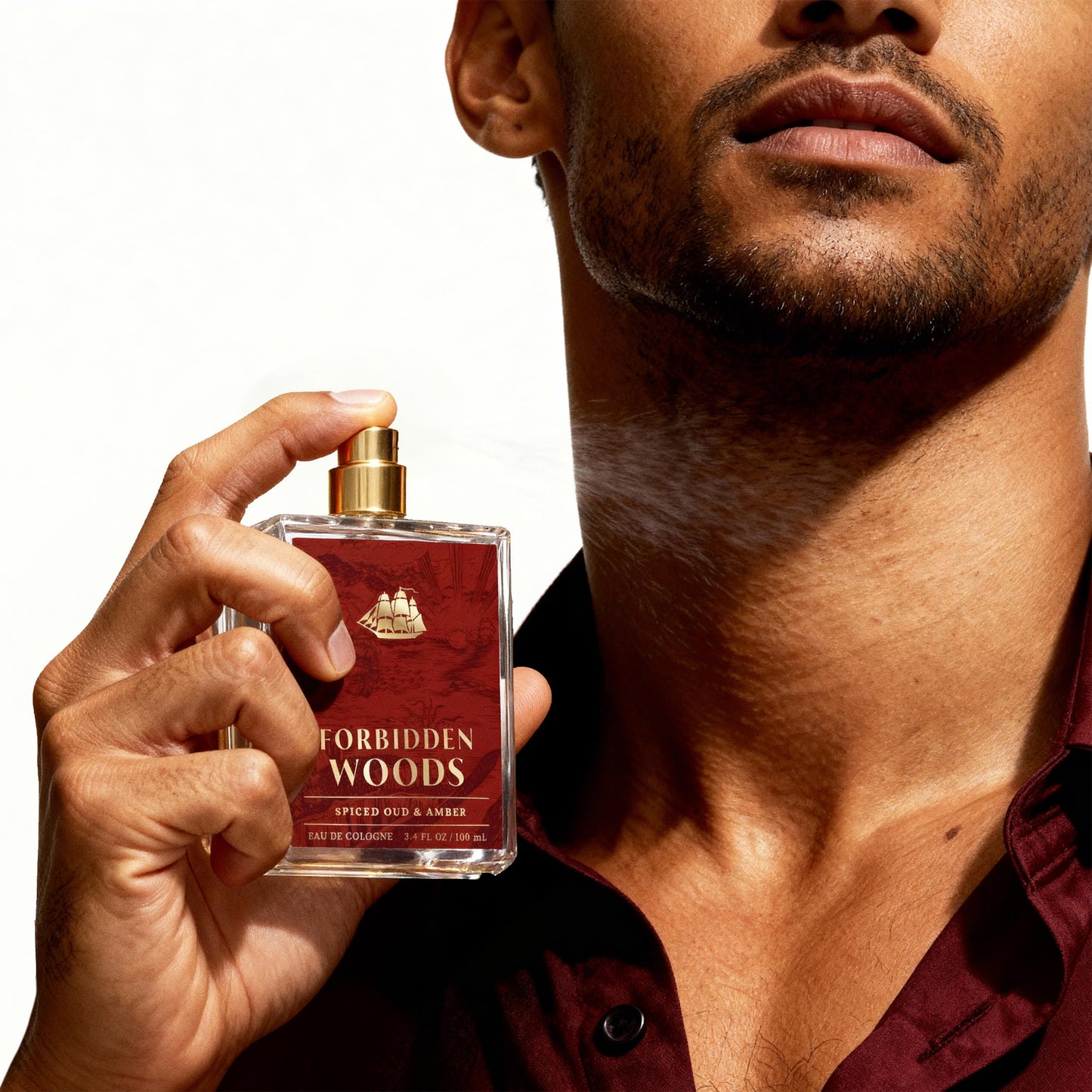 Old Spice Cologne for Men, Premium & Pairable Fragrance Spray, Forbidden Woods with Spiced Oud + Amber Signature Scent, Masculine & Sophisticated Beauty & Personal Care Old Spice
