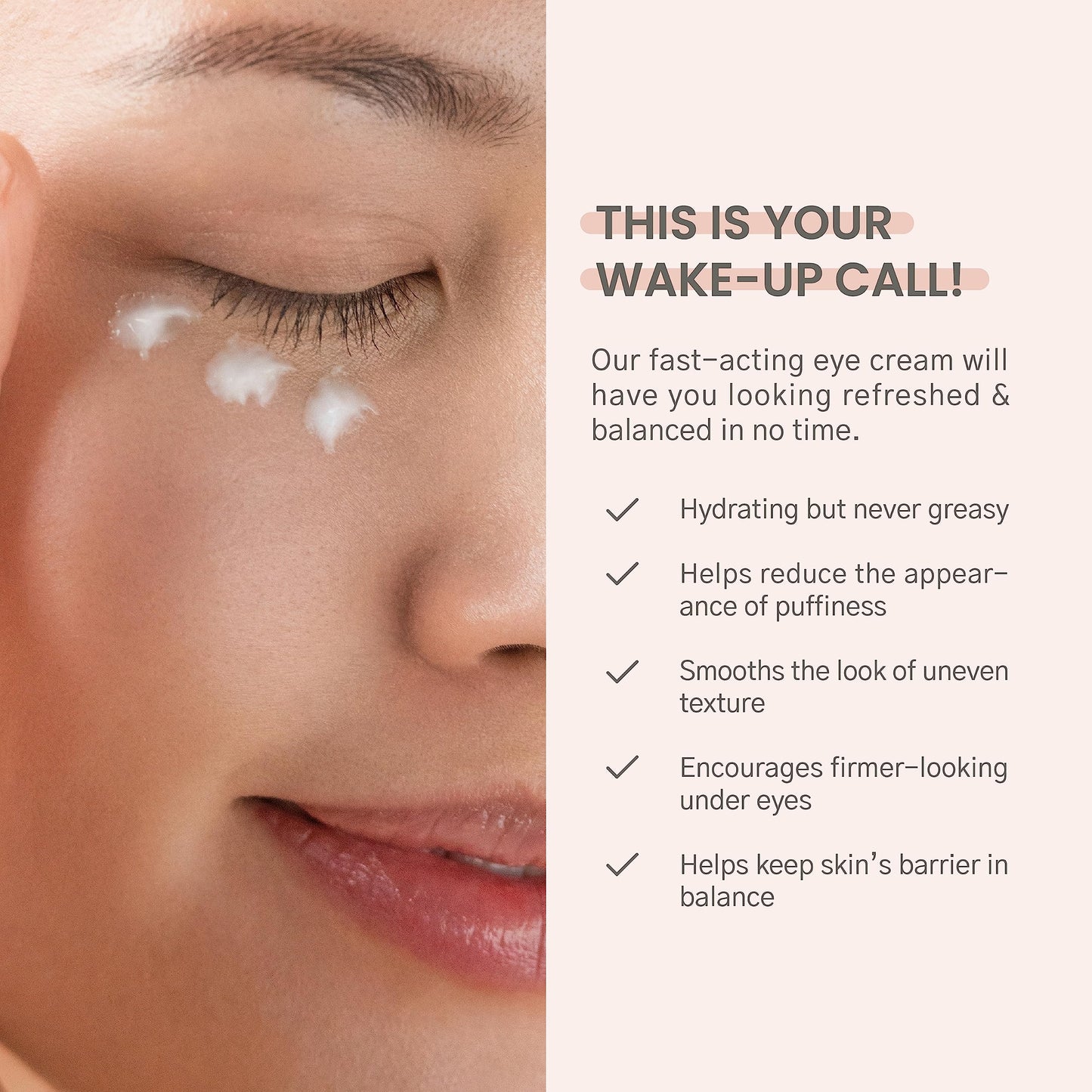 Karuna - Wake Up Eye Cream with Coffee Cherry & Tri-Peptides, Caffeine Eye Cream, Under Eye Brightener, Anti Aging Serum, Moisturizer for Puffiness Beauty & Personal Care Karuna