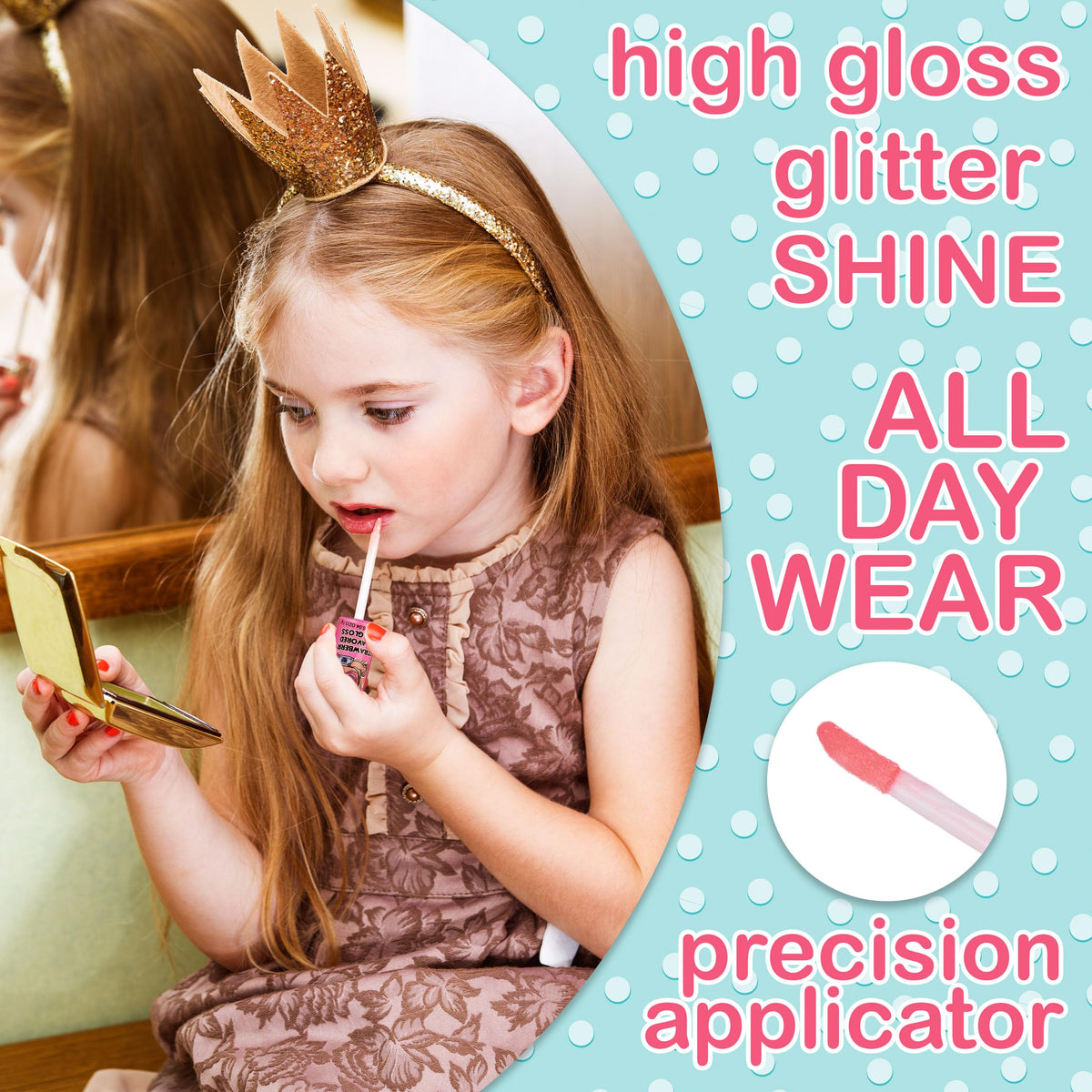 L.O.L Surprise! 14pc Lip Gloss for Girls, Lol Lip Gloss Set Value Pack, 14 Assorted Fruit Flavored Lip Glosses, Non Toxic, Kid Friendly, Party Favors Beauty & Personal Care L.O.L. Surprise!
