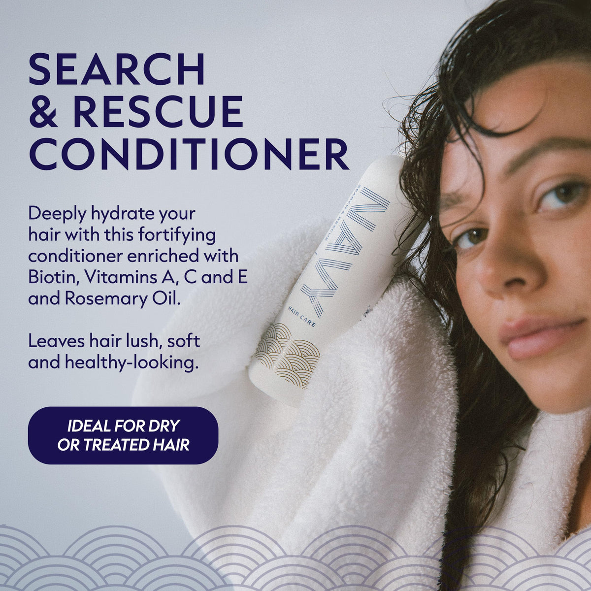 NAVY Search and Rescue Biotin Rosemary Fortifying Conditioner, 8 oz