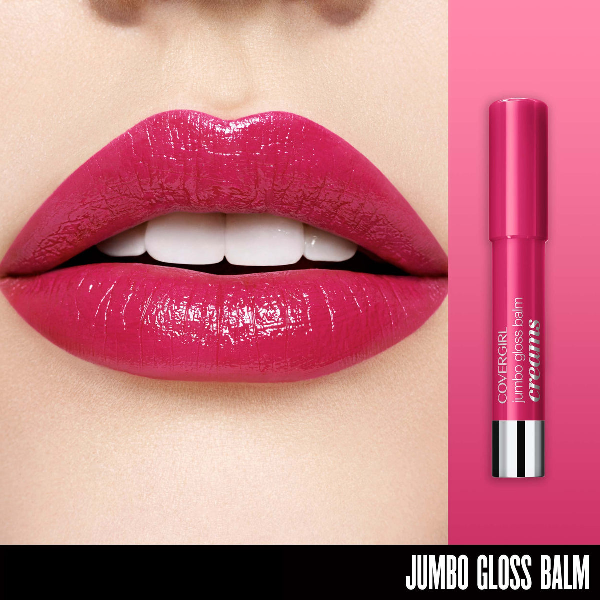 COVERGIRL Colorlicious Jumbo Gloss Balm Creams Strawberry Frappe 295, .11 oz Beauty & Personal Care COVERGIRL