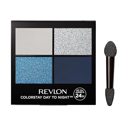 REVLON ColorStay Day to Night Eyeshadow Quad, Longwear Shadow Palette with Transitional Shades and Buttery Soft Feel, Crease & Smudge Proof, 580 Beauty & Personal Care REVLON