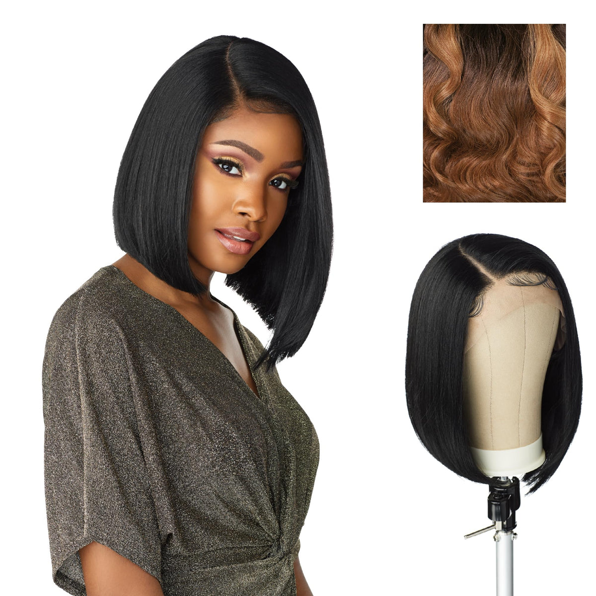 Sensationnel Butta LaceWig-Unit 1, MP/HAZEL