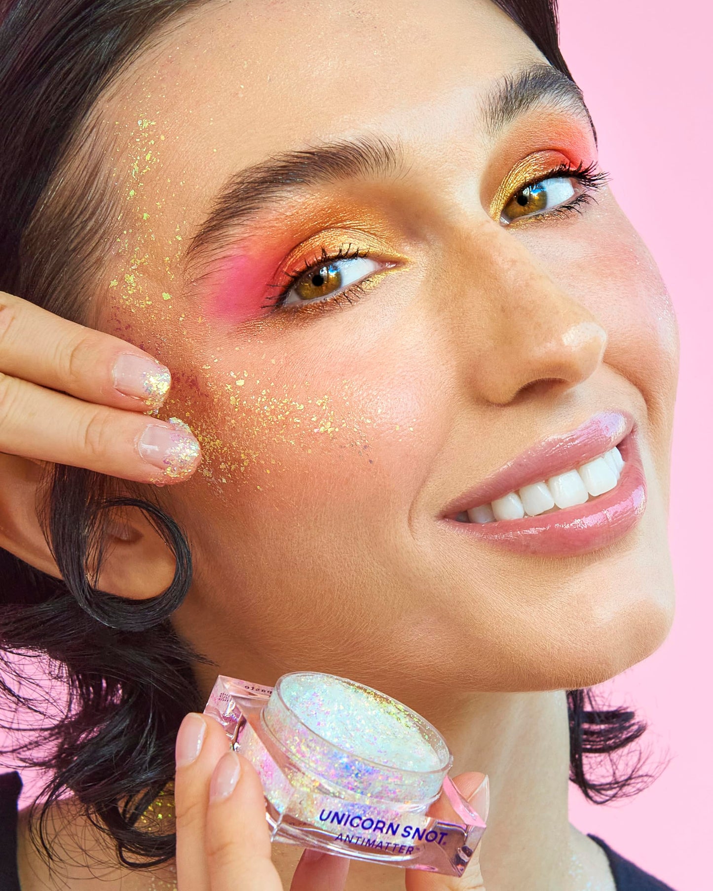 Unicorn Snot Antimatter Color-Shifting Glitter Paste - Plastic-Free Iridescent Body Glitter, Vegan & Cruelty-Free, Sweat-Proof Face & Body Paint, 0.5 Beauty & Personal Care UNICORN SNOT