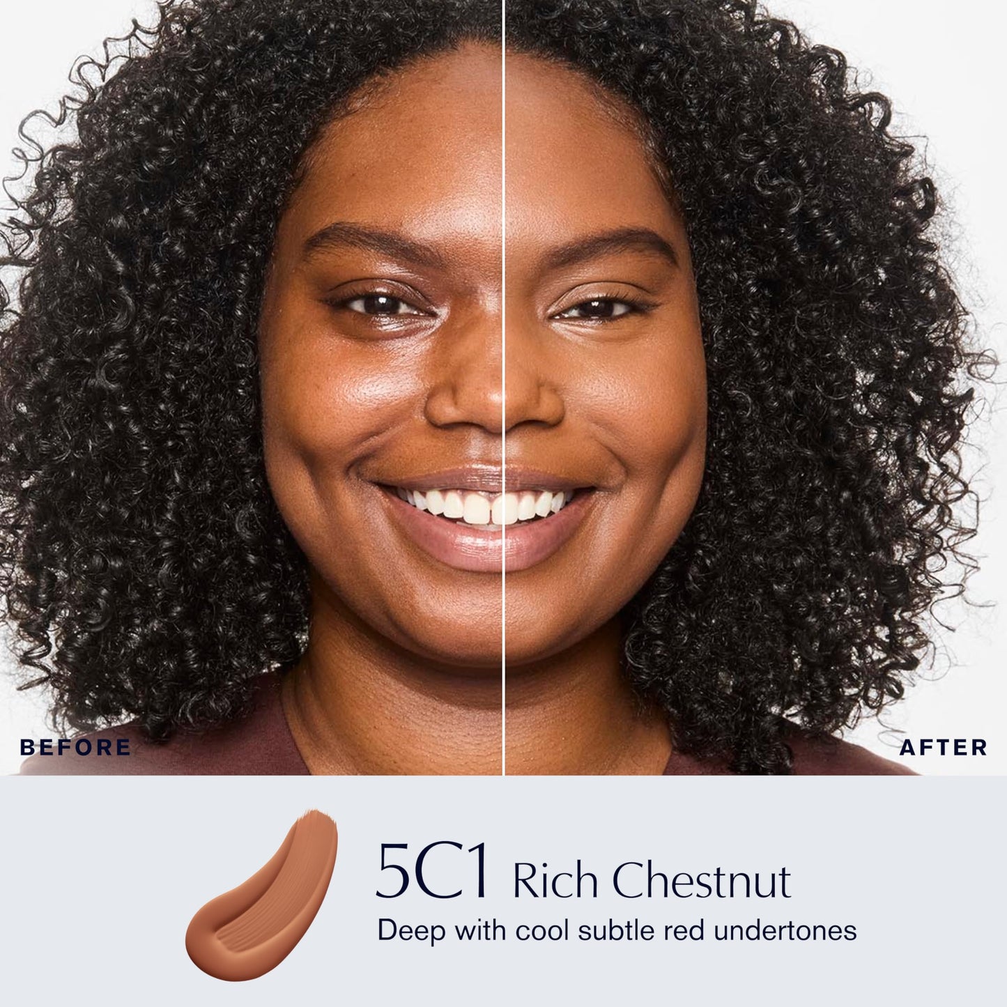 Estée Lauder Double Wear Stay-in-Place Foundation Makeup | 36-Hour Long-Wear Matte Foundation, 1 Fl Oz, 5C1 Rich Chestnut Beauty & Personal Care Estée Lauder