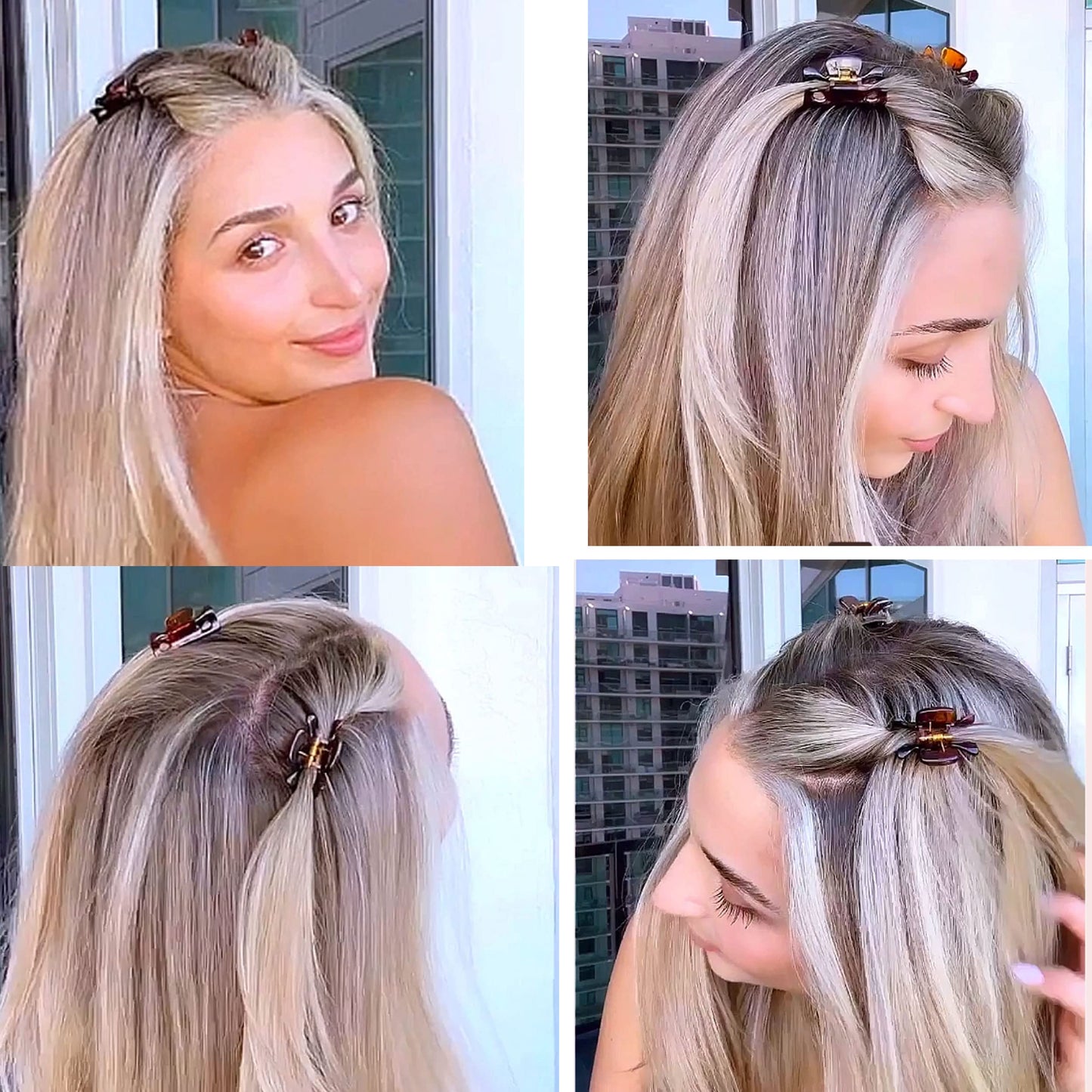 Camila Paris CP22/2 French Hair Clip for Women, 1.5 inch Set of 2 Tortoise Girls Hair Claw Clips Jaw Fashion Durable Styling Hair Accessories Beauty & Personal Care Camila
