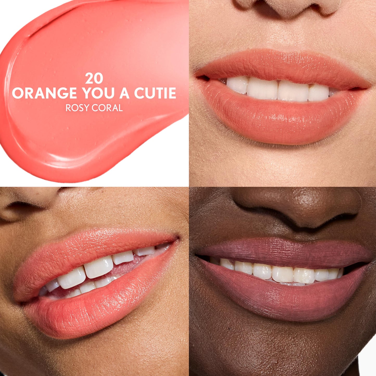 COVERGIRL Clean Fresh Tinted Lip Balm SPF 15-20 - Orange You A Cutie, with Mineral Sunscreen, Moisturizing, Vegan Formula, 0.14oz Beauty and Personal Care COVERGIRL