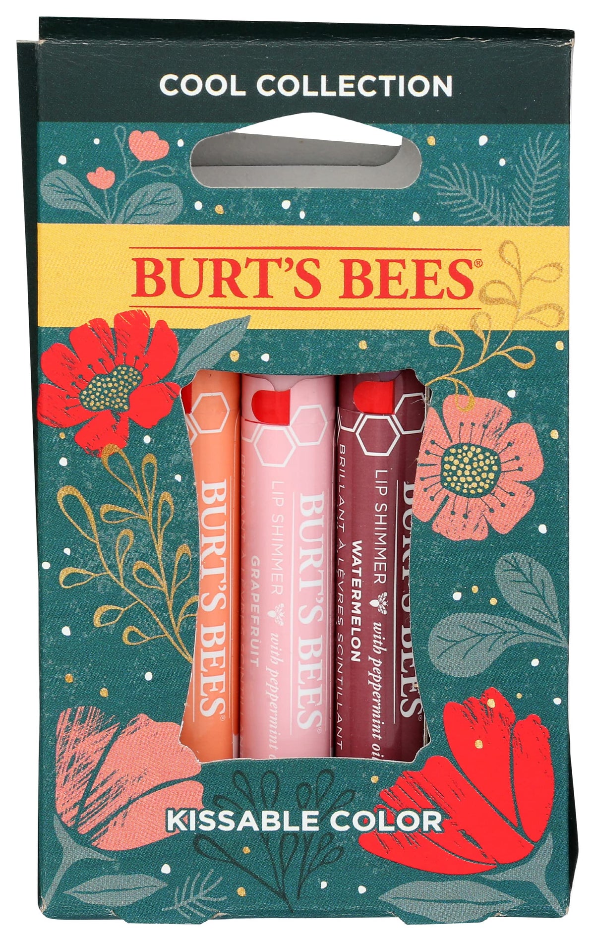 Burts Bees, Gift Set Kissable Color Cool Beauty & Personal Care Burt's Bees
