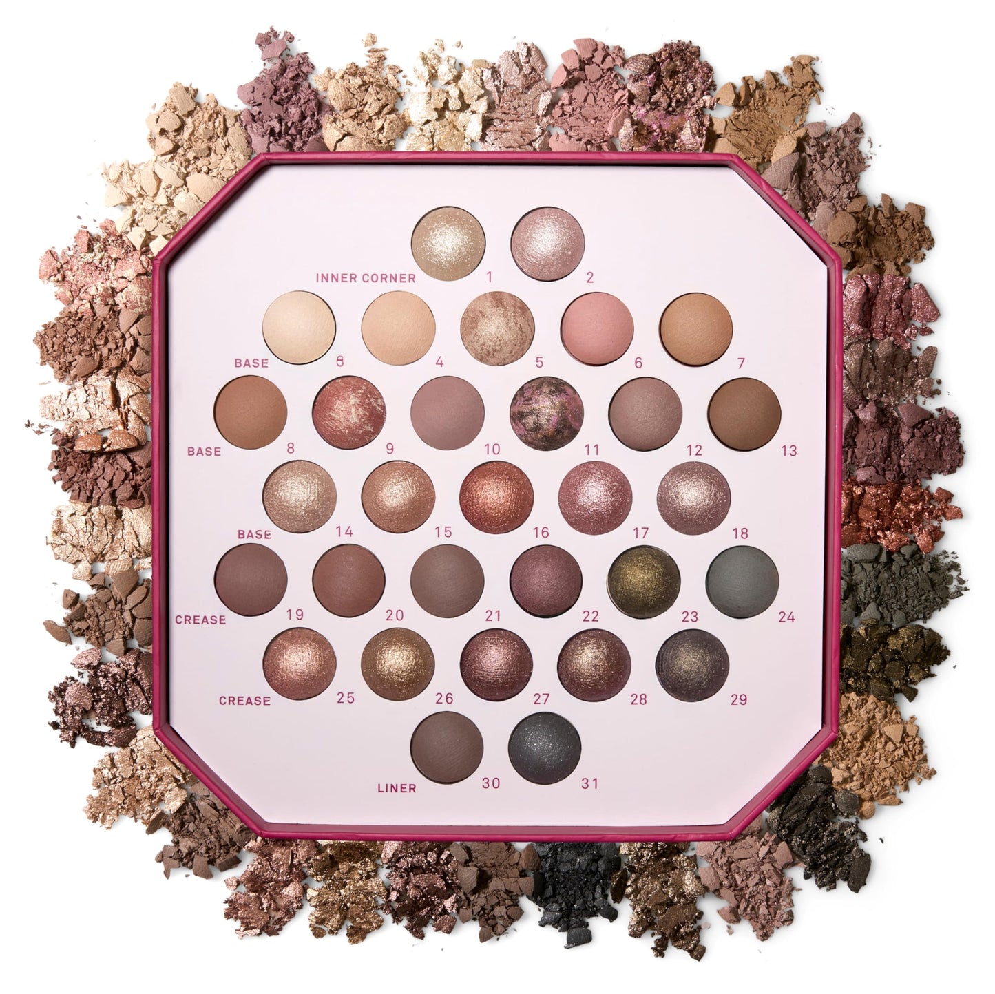 LAURA GELLER NEW YORK The Ultimate Palette Minimalism Maximized | Includes 31 Baked Eyeshadows in Classic and Marble with Matte & Shimmer Finishes Beauty & Personal Care LAURA GELLER NEW YORK