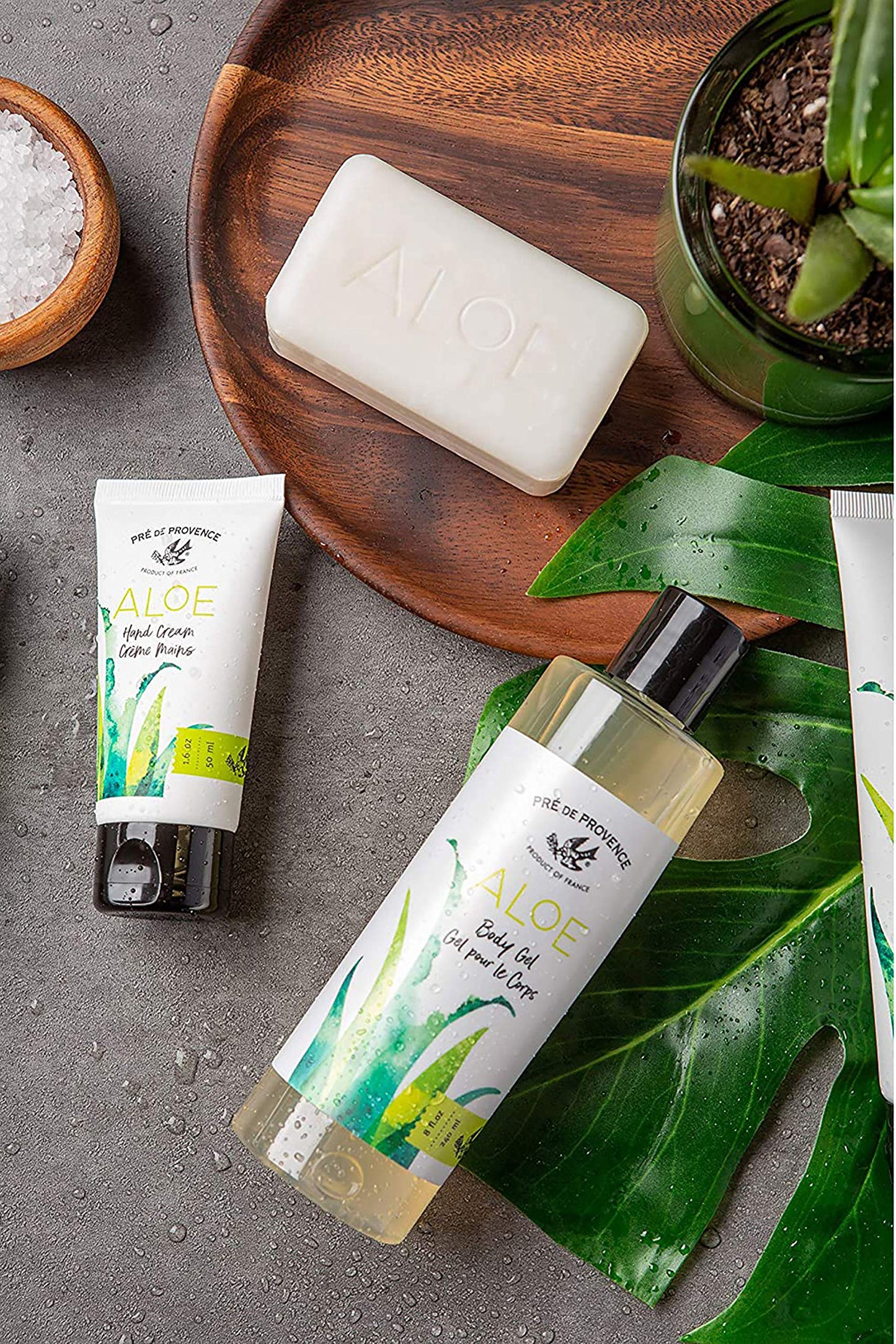 Organic Aloe Collection Hydrating Enriched Daily Bar Soap (5.2oz), Fresh Cucumber Scent Beauty & Personal Care Pre de Provence