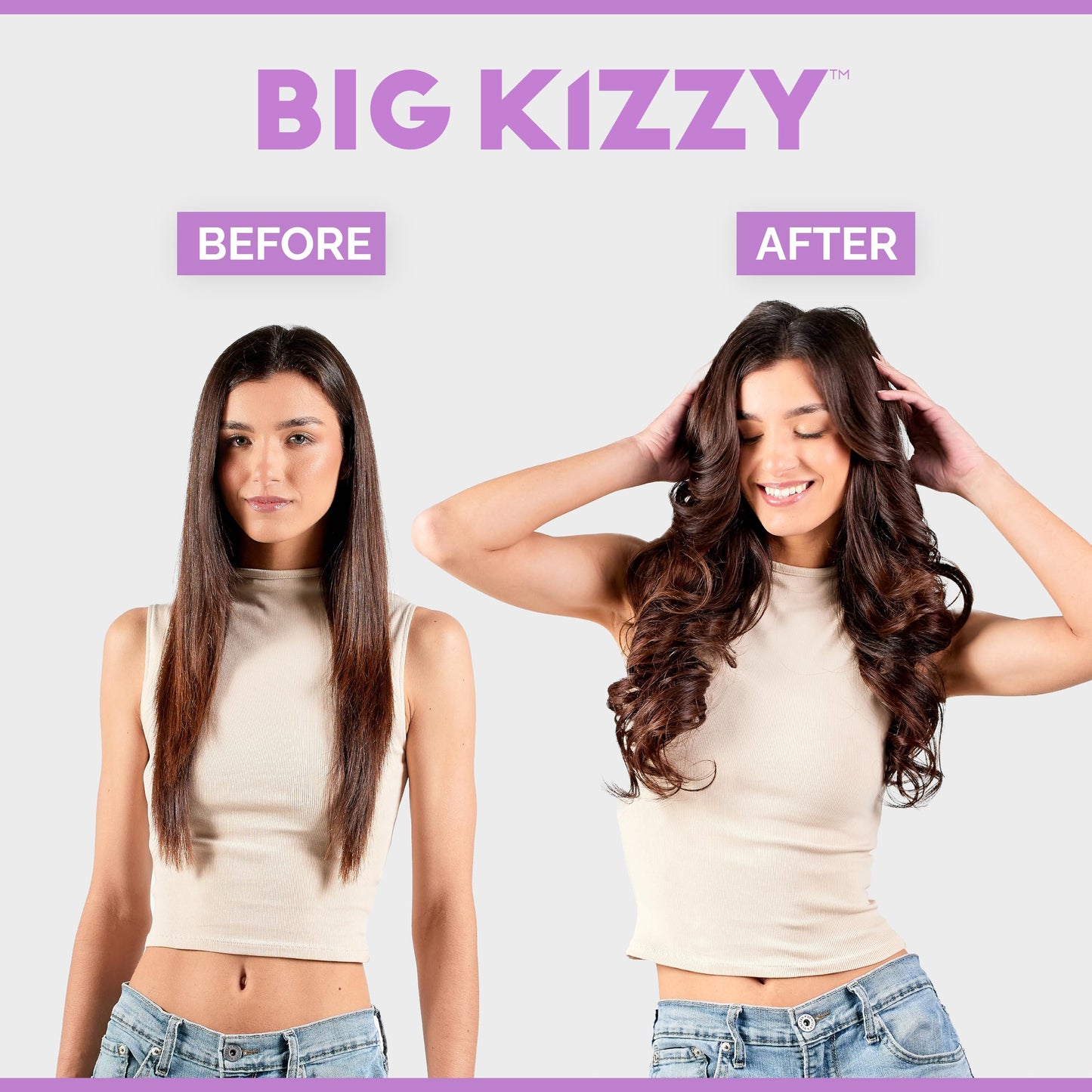 Volumizing Biotin Shampoo Set of 2, 8.5oz - Color, Keratin Treatment, Hair Extension Safe. Sulfate, Paraben & Oil Free, Body Building, Thickening Beauty & Personal Care Big Kizzy