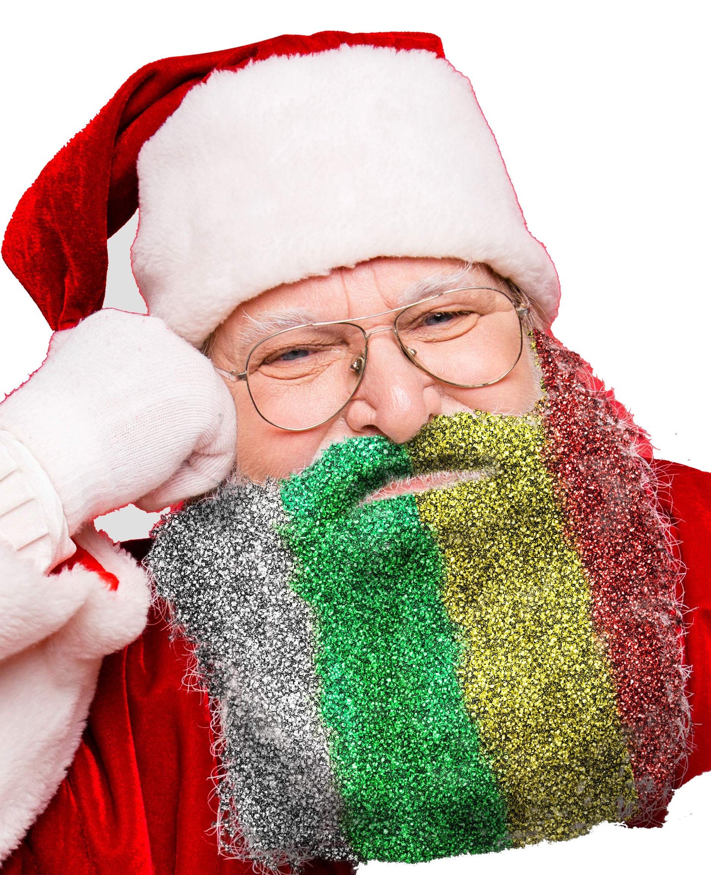 Beardaments Glitterbeard Kit with Application Oil - Long-Lasting Sparkle for Festive Fun - Easy No Mess Application Beard Glitter for Men (4 Colors) Beauty and Personal Care Beardaments
