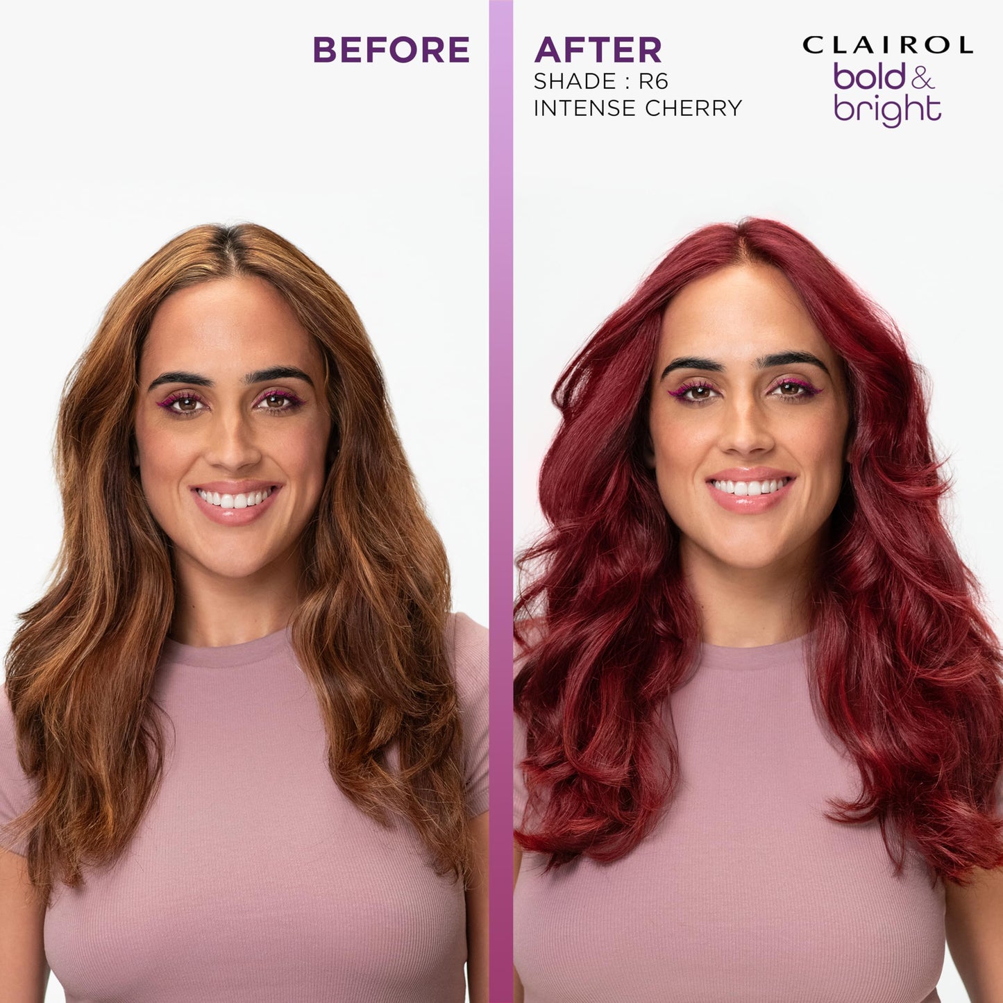 Clairol Bold & Bright Permanent Hair Dye, M5 Deepest Guava Hair Color | Intense Vibrancy + Moisturizing Shine | Includes Color Boost Glaze to Amplify Beauty and Personal Care Clairol