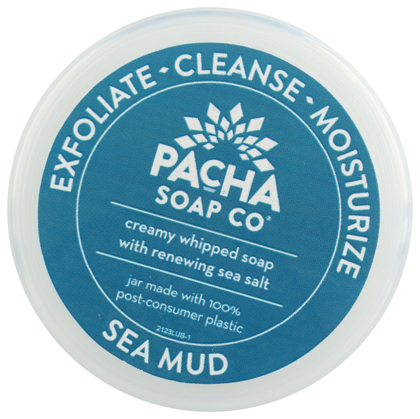 PACHA SOAP Sea Mud Whipped Soap Scrub, 8 OZ Beauty & Personal Care Pacha Soap Co