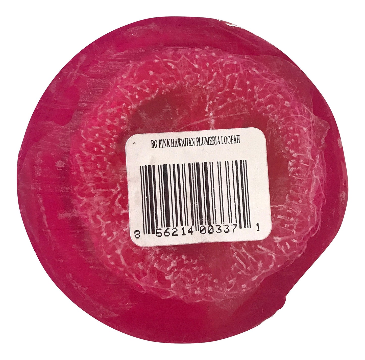 Bubble Shack Hawaii Bungalow Glow Premium Organics Loofah Soap (Pink Hawaiian Plumeria) Beauty & Personal Care Bungalow Glow Hawaii