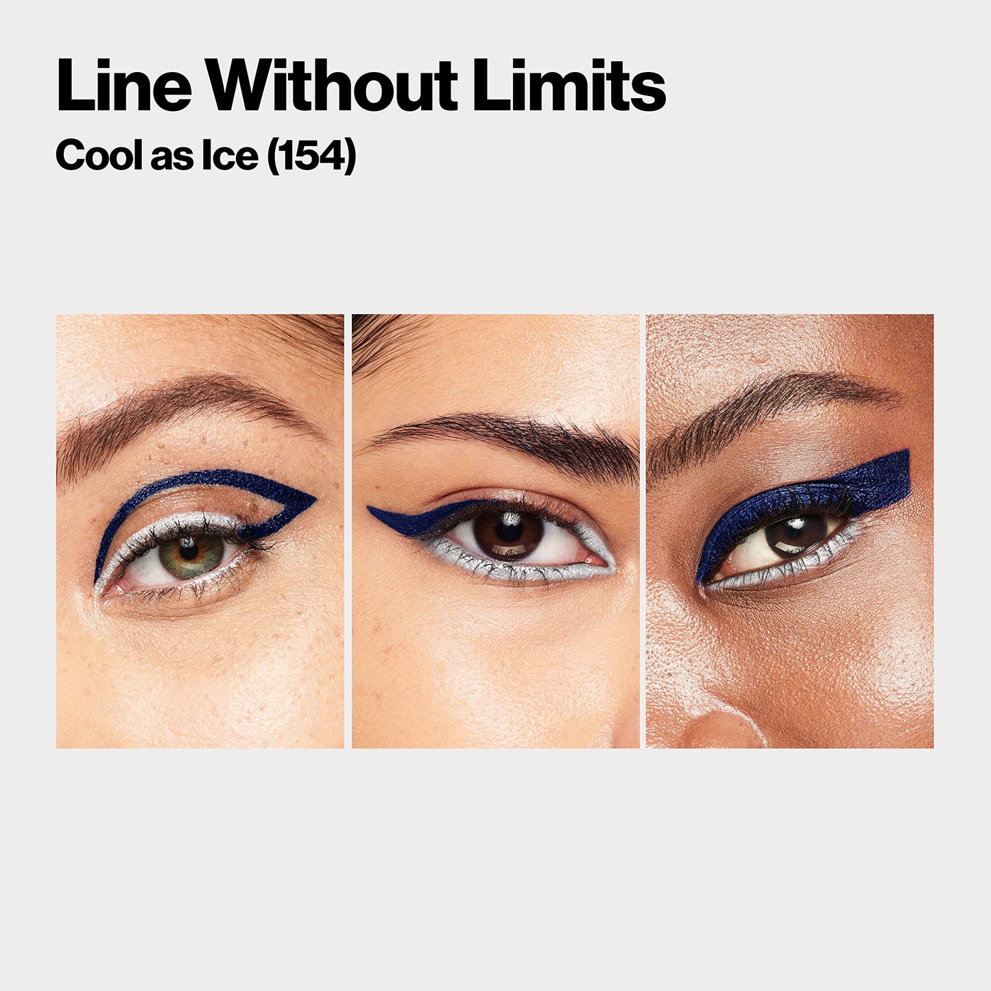 REVLON Liquid Eyeliner & Smoky Kohl Pencil, ColorStay Line Creator Eye Makeup, Waterproof & Transferproof, 154 Cool as Ice, 0.004 oz Beauty & Personal Care REVLON