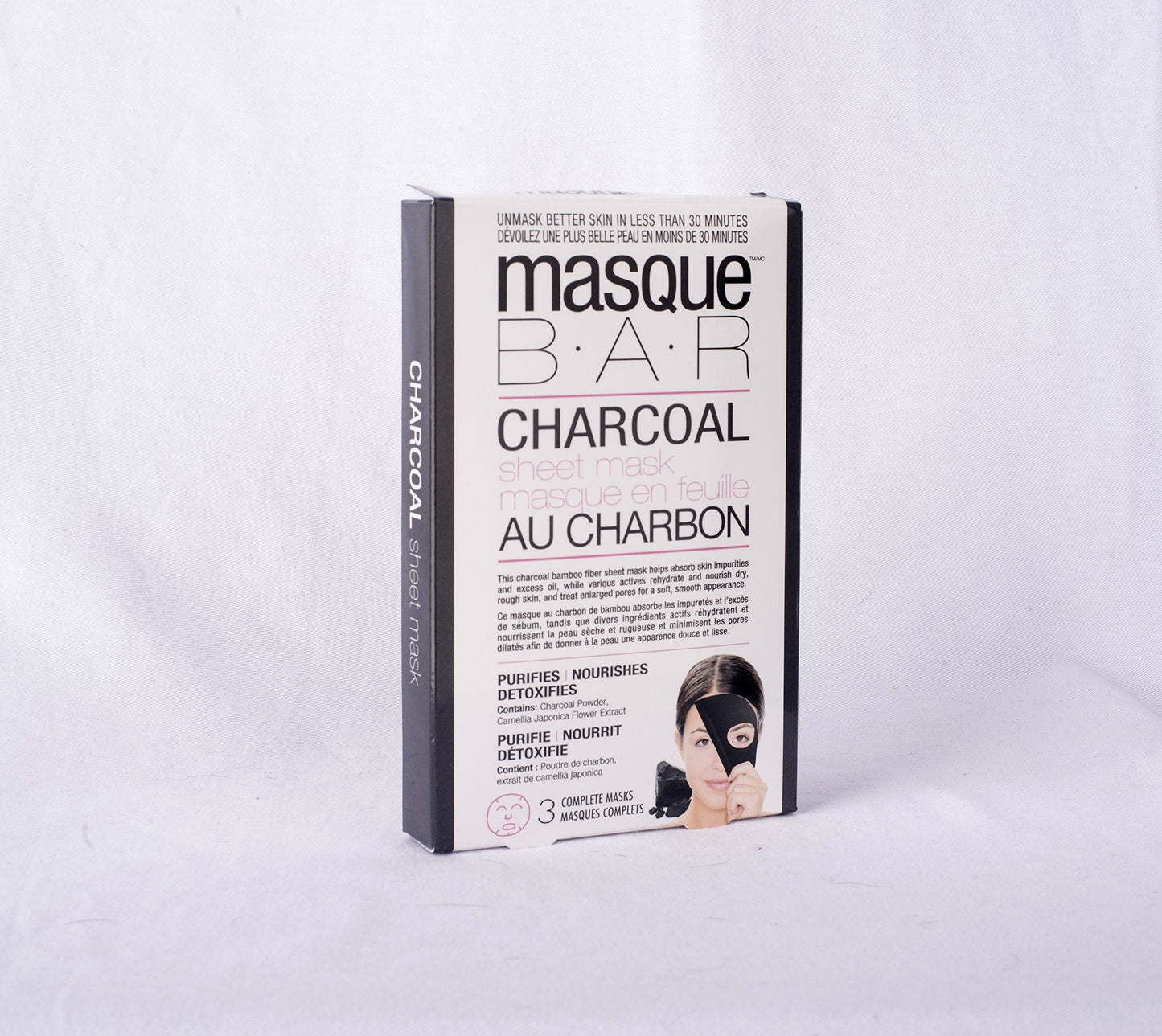 Masque Bar Charcoal Sheet Mask - 3 Pack Beauty & Personal Care masque BAR