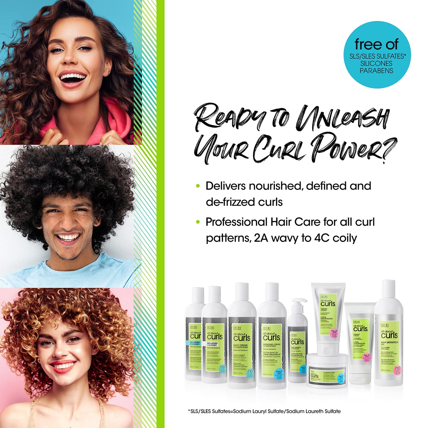 ALL ABOUT CURLS Luxe Leave-In Detangler | Deluxe Moisture | Detangle, Moisturize, De-Frizz | All Curly Hair Types | Vegan & Cruelty Free | Sulfate Beauty & Personal Care ALL ABOUT CURLS
