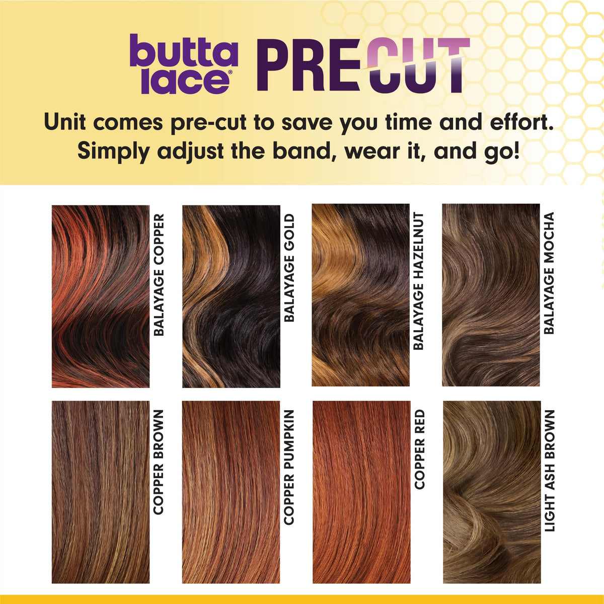 Sensationnel Butta Lace Precut Wig-Unit 4, 2 DARKBROWN