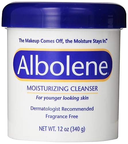 Albolene Moisturizing Cleanser Fragrance Free 12 oz (Pack of 2) Beauty & Personal Care Albolene