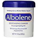 Albolene Moisturizing Cleanser Fragrance Free 12 oz (Pack of 2) Beauty & Personal Care Albolene