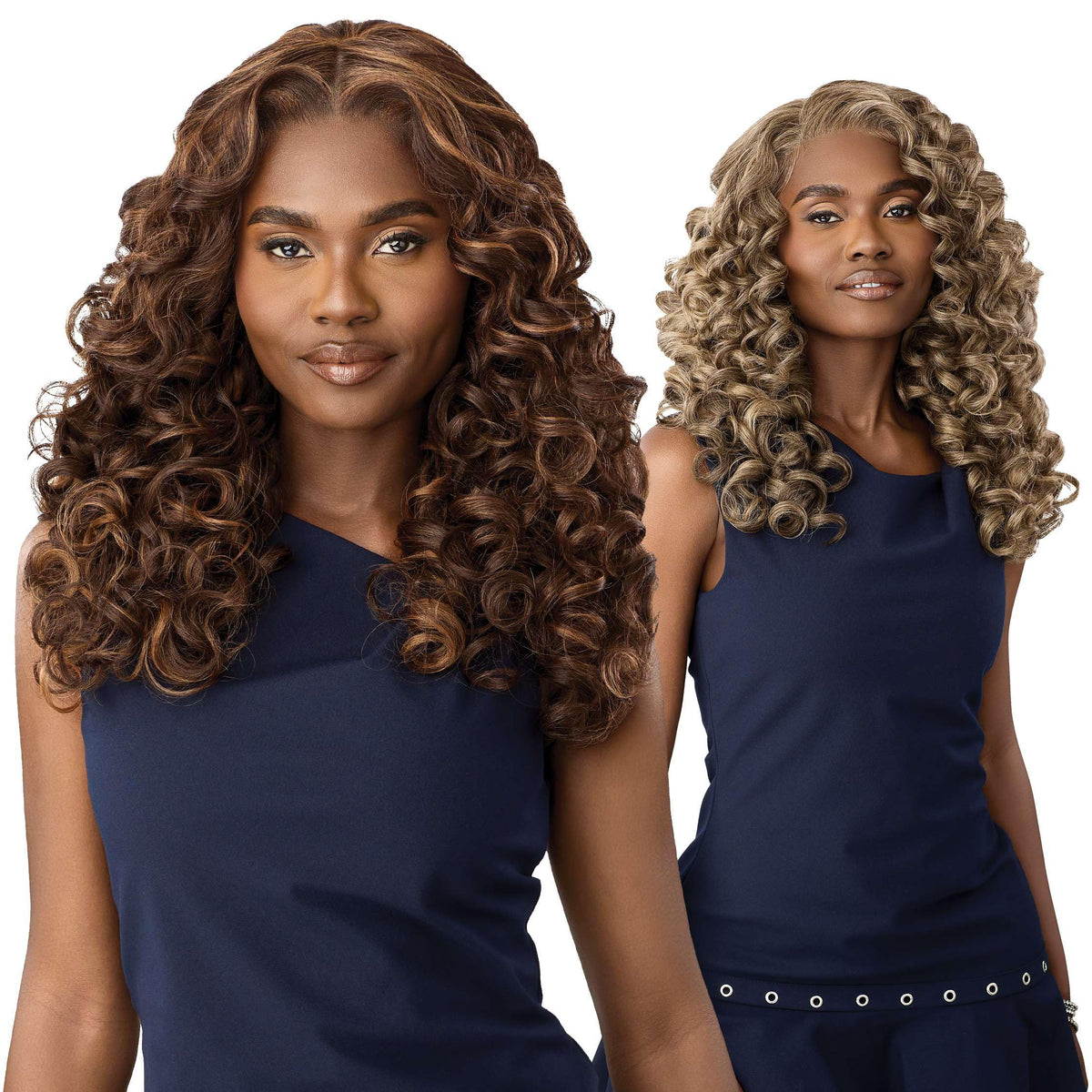 Outre Lace Front Wig - Perfect Hair Line 13X6 - OnVybes - OnVybe 8 (ST HAZELNUT BROWN)