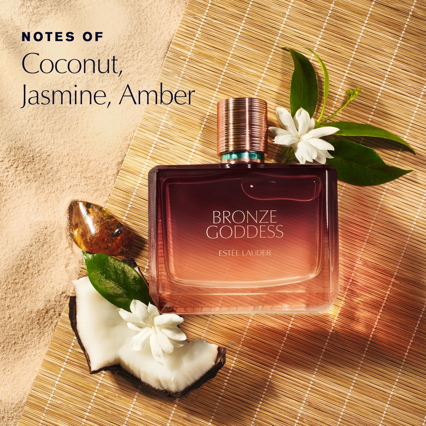 Estée Lauder Bronze Goddess Eau de Parfum Spray with Notes of Tiare Flower, Coconut, Amber, Sandalwood and Vanilla | Perfumes for Women, 1.7 Fl Oz Beauty & Personal Care Estée Lauder