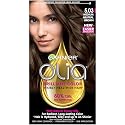 Garnier Olia Ammonia-Free Brilliant Color Oil-Rich Permanent Hair Color, 5.03 Medium Neutral Brown (Pack of 1) Brown Hair Dye Beauty & Personal Care Garnier