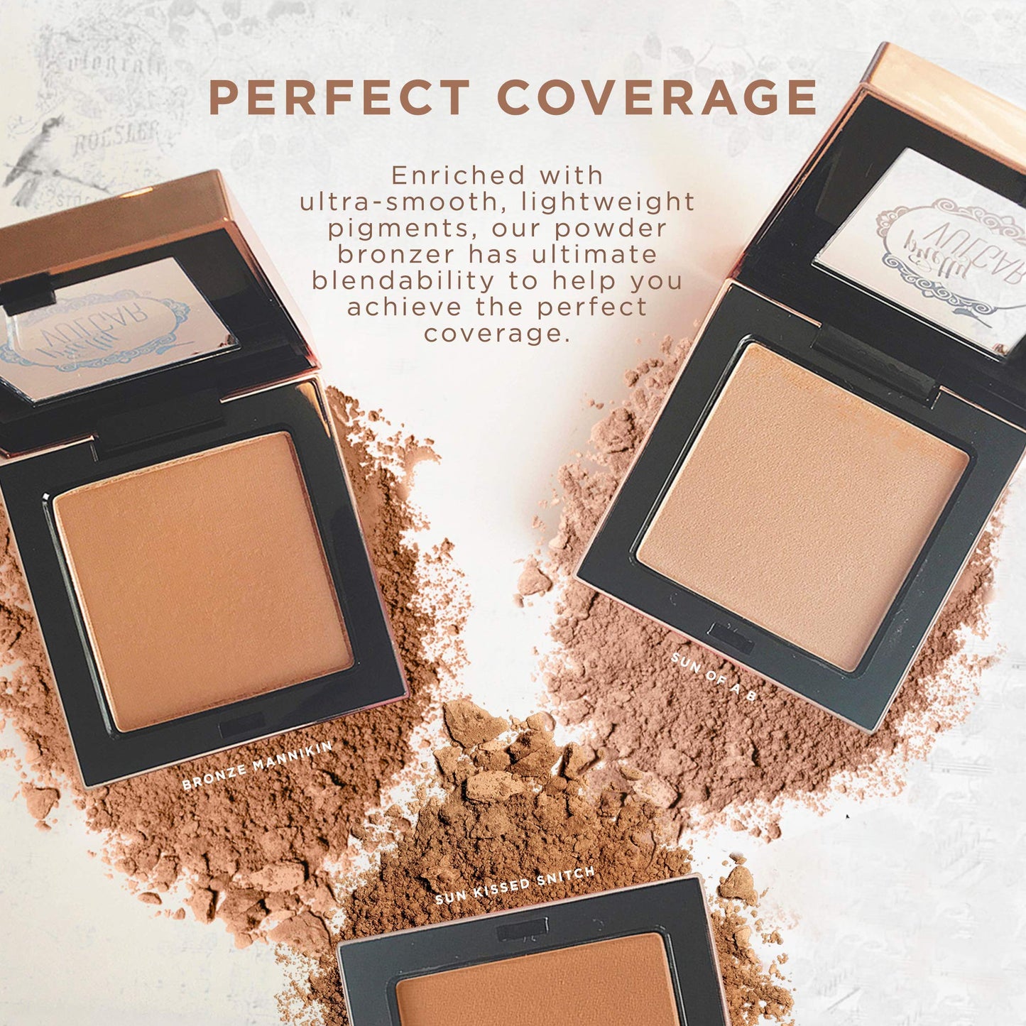 Pretty Vulgar Bronzed B Powder Bronzer, Highly-Pigmented, Smooth, Matte Bronzing Face Powder, Vegan, Gluten-Free & Cruelty-Free, Bronze Mannikin, 5.7g Beauty & Personal Care Pretty Vulgar