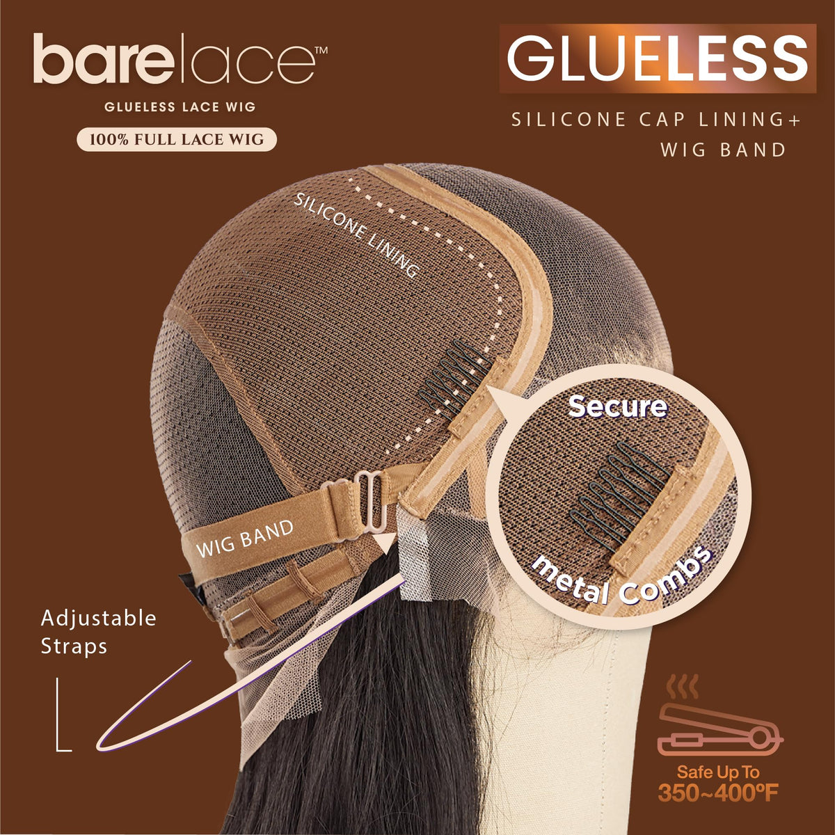 Sensationnel Bare Lace FullLaceWig-Unit 6, CH27