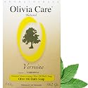 Olivia Care Verbena Bar Soap - Natural, Organic, Vegan - For Face, Hands & Body. Cold-Pressed Triple -Milled. Hydrating, Moisturizing. Rich in Calcium Beauty & Personal Care Olivia Care