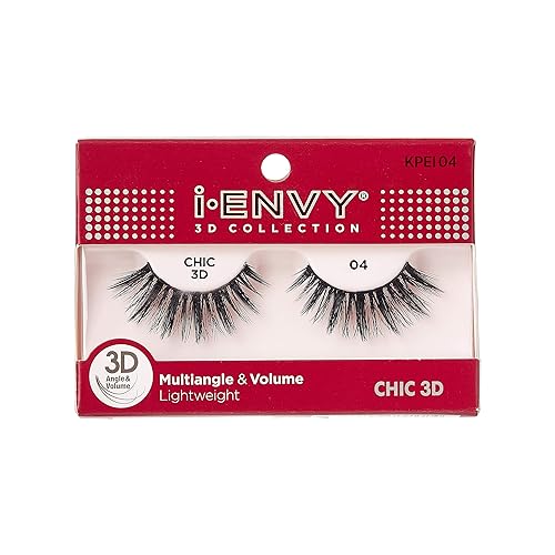 iEnvy by Kiss Iconic Collection 3D Angle & Volume Lightweight CHIC ICON KPEI04 Beauty & Personal Care i•ENVY
