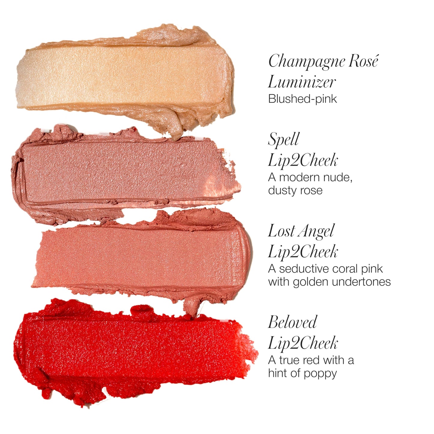 RMS Beauty Lip2Cheek Glow Quad Creamy Multi-Use Blush & Lip Color Palette with 4 Radiant Shades Hydrating Formula for Natural Radiance Long-Lasting Beauty & Personal Care RMS Beauty