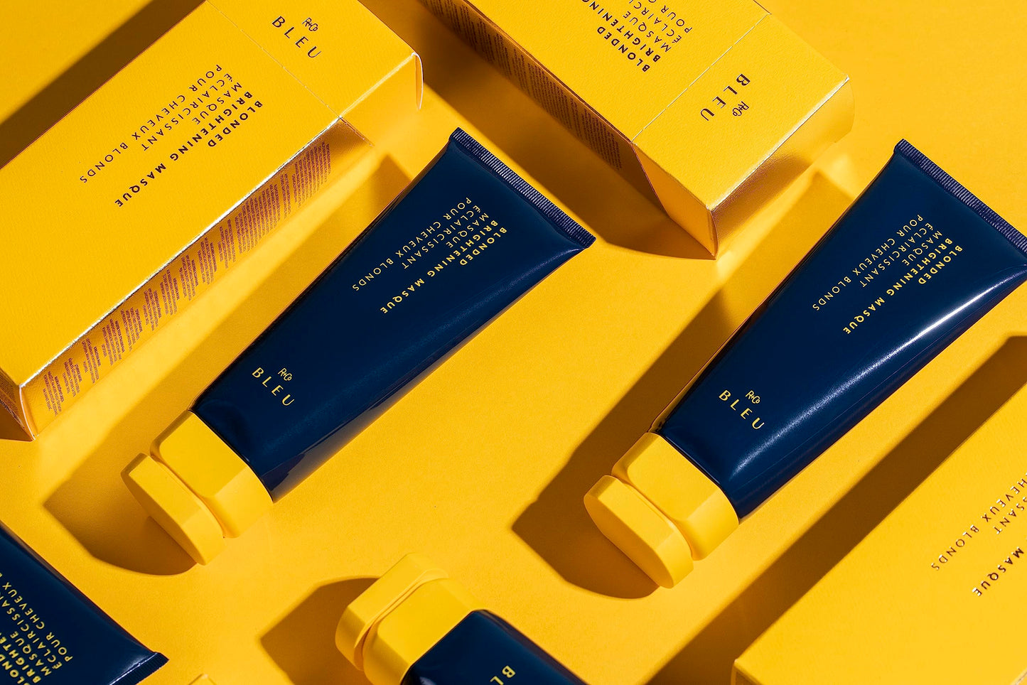 R+Co BLEU Blonded Brightening Masque - Repairs and Revives Dull, Yellowed Blondes, Hydrates, Neutralizes Yellow Undertones, Restores Shine, Adds Beauty & Personal Care R+Co