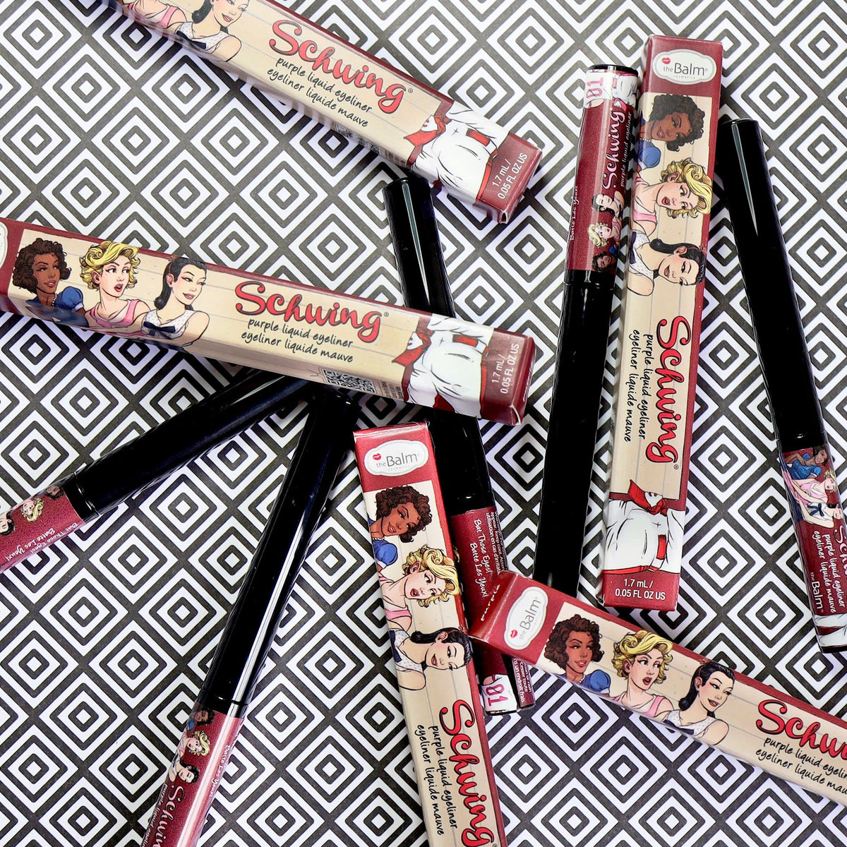 theBalm Schwing Liquid Eyeliner Purple 0.05 fl. oz.