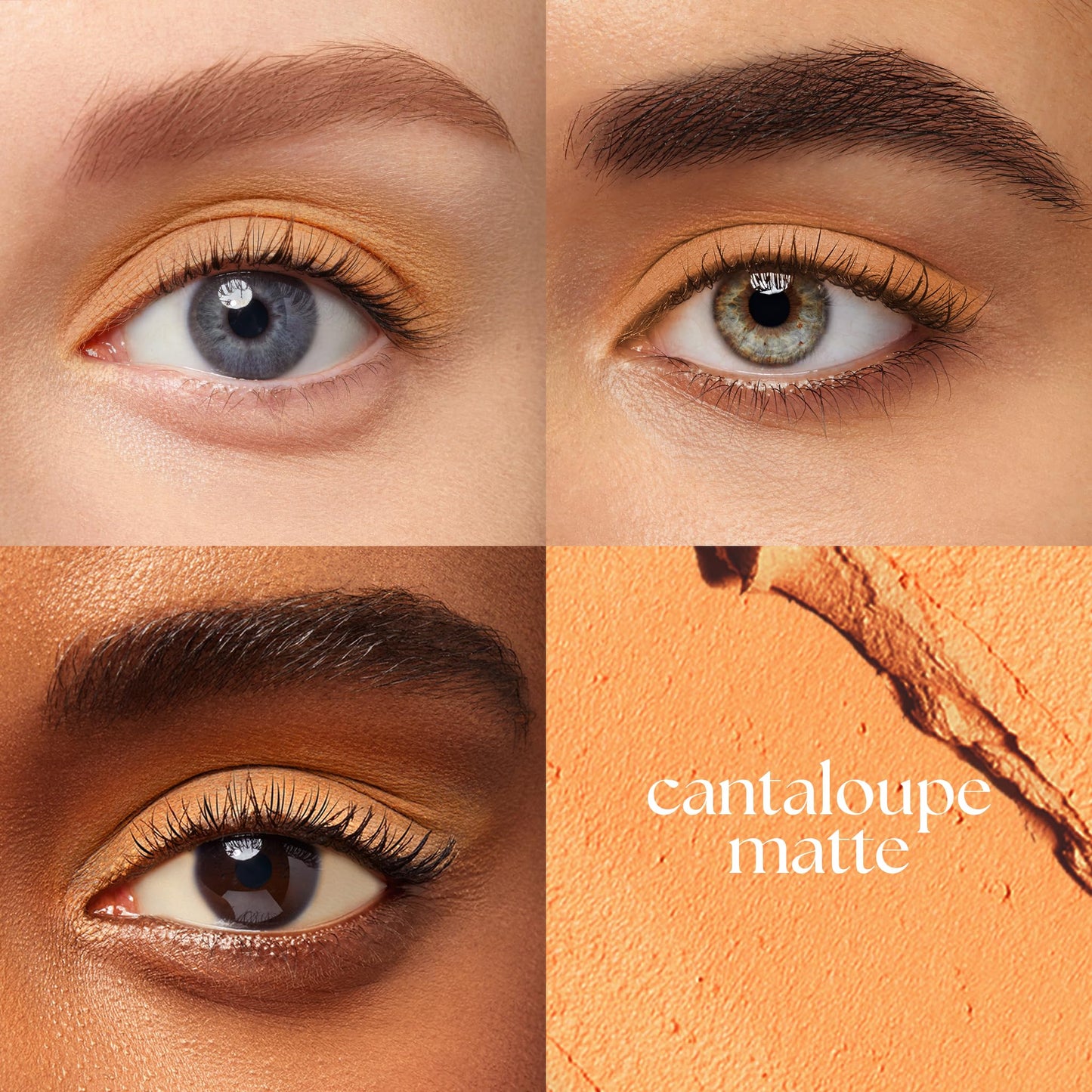 Julep Eyeshadow 101 Cream-to-Powder Waterproof Shadow Stick - Cantaloupe Matte - Long-Lasting, Crease-Proof, Warm Light Orange Matte Cream Eyeshadow Beauty & Personal Care Julep