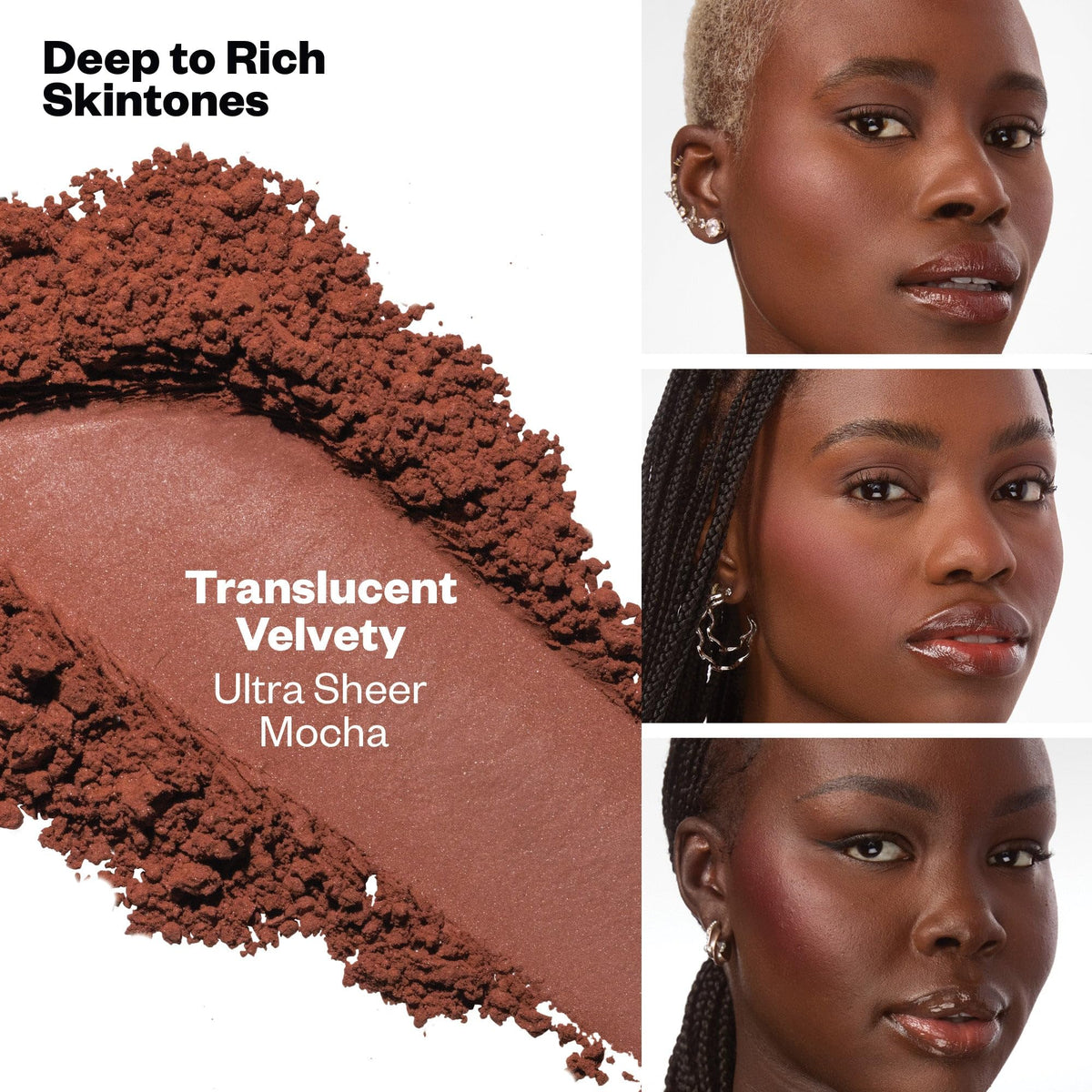 Kosas Cloud Set Talc-Free Loose Setting Face Powder, Ultra Sheer Mocha