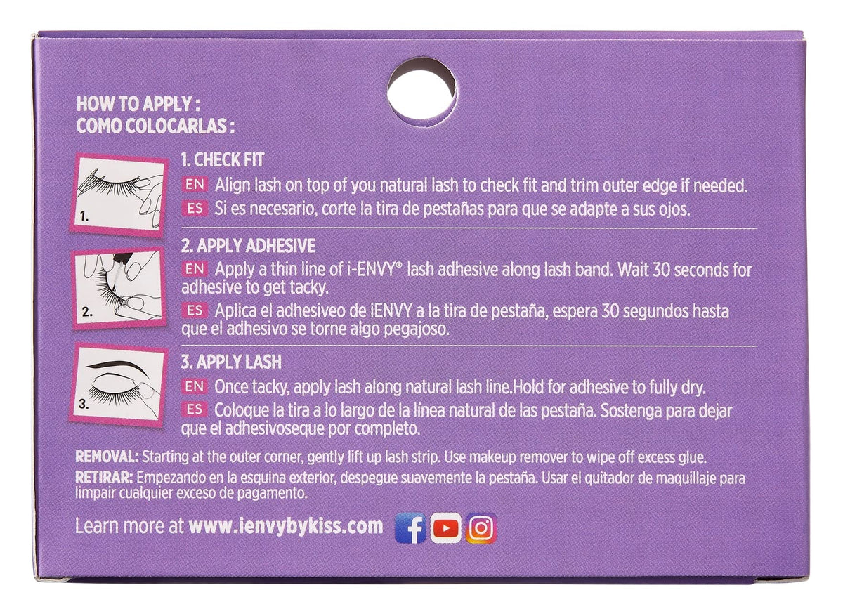 Kiss I Envy So Wispy 07 Lashes Beauty & Personal Care i•ENVY