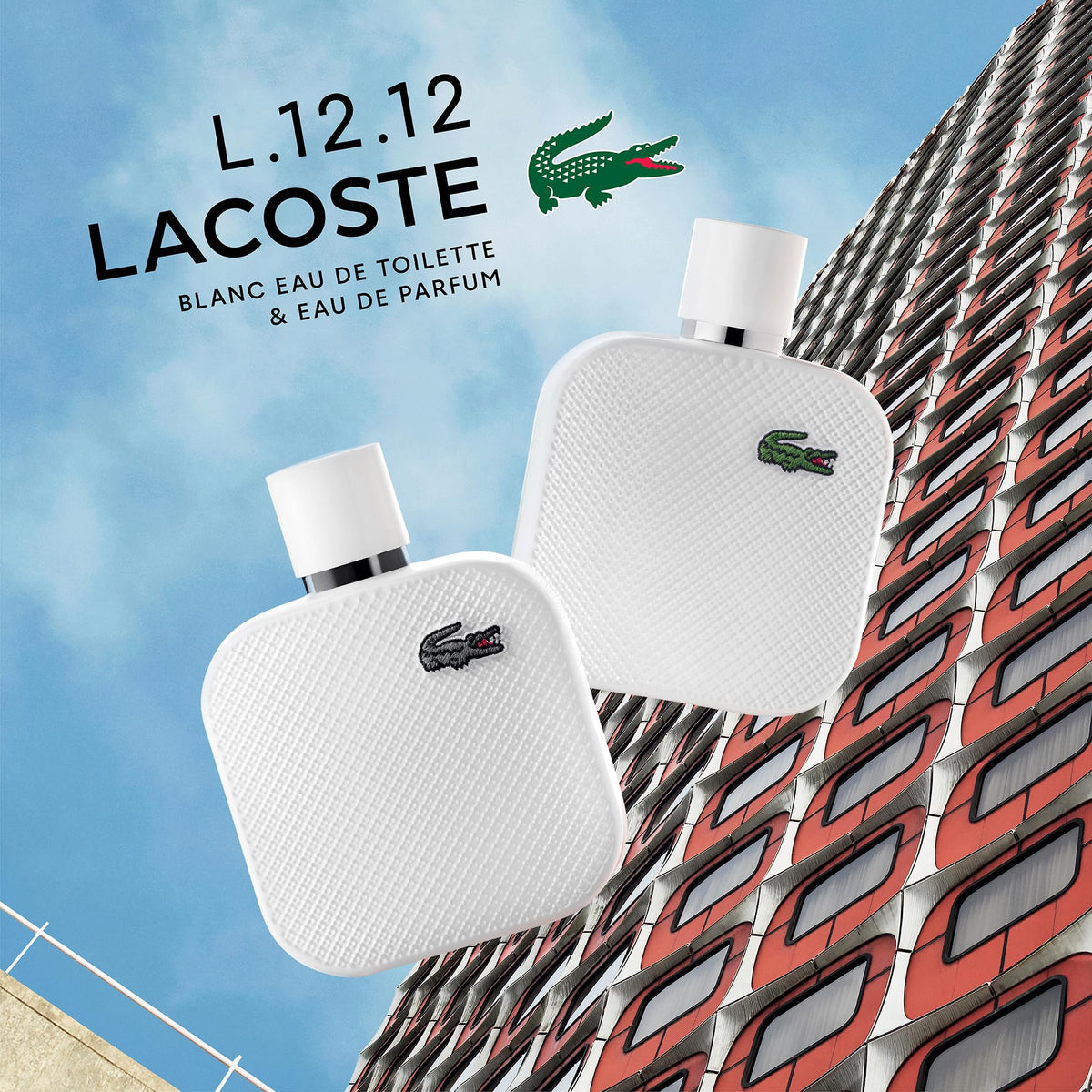 Lacoste L.12.12 Blanc EDT 5.9 oz Beauty & Personal Care Lacoste