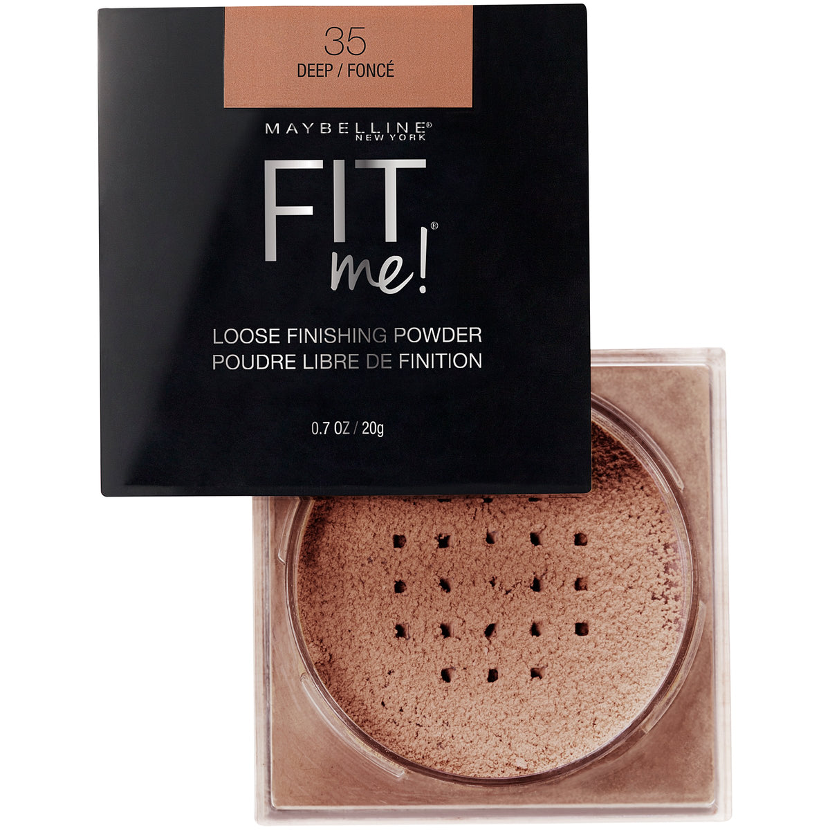 Maybelline New York Fit Me Loose Finishing Powder, Deep, 0.7 Ounce