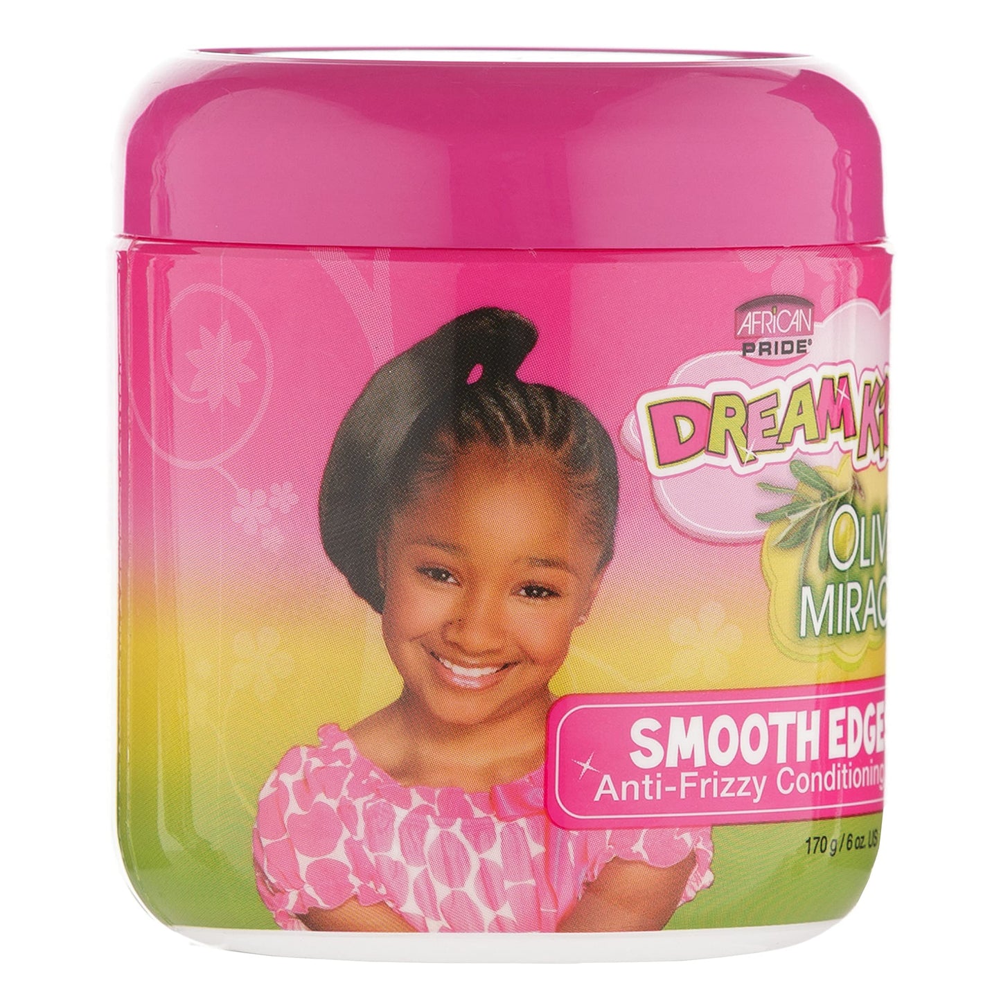 African Pride Dream Kids Olive Miracle Smooth Edges Anti-Frizzy Conditioning Gel (3 Pack) - Contains Olive Oil, Reduces Hair Dryness & Breakage, 6 Oz Beauty & Personal Care African Pride